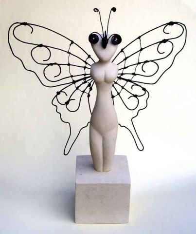 Femme papillon